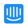 blue logo of Intercom