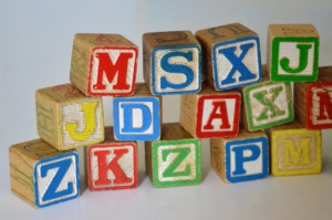 Image of letters