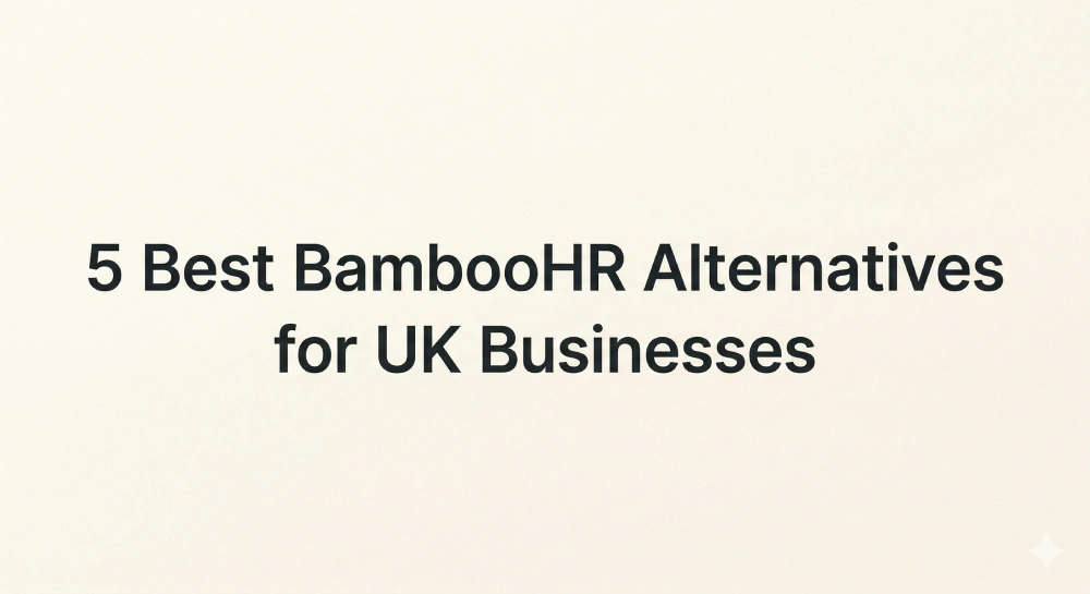 BambooHR Alternatives