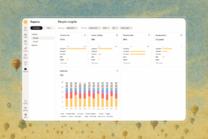 Report insights in Zelt