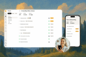 Employee onboarding in Zelt