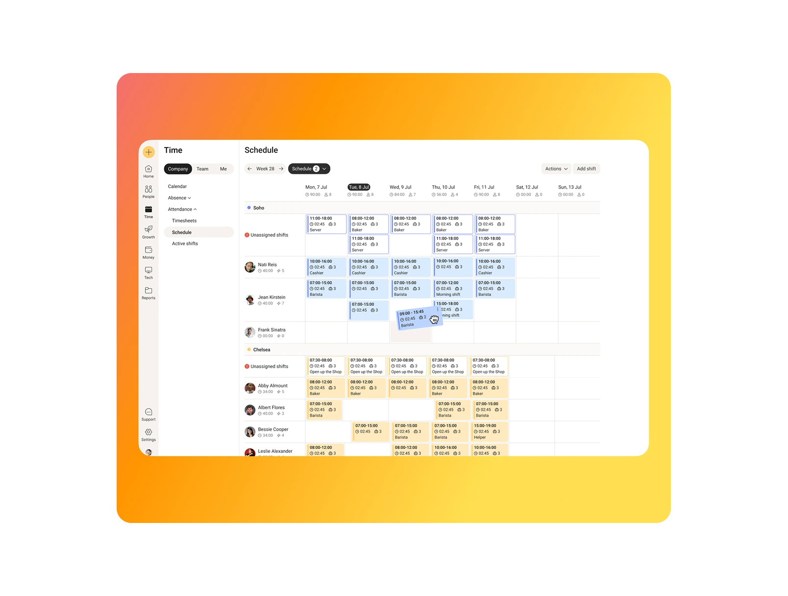 Scheduling hero image