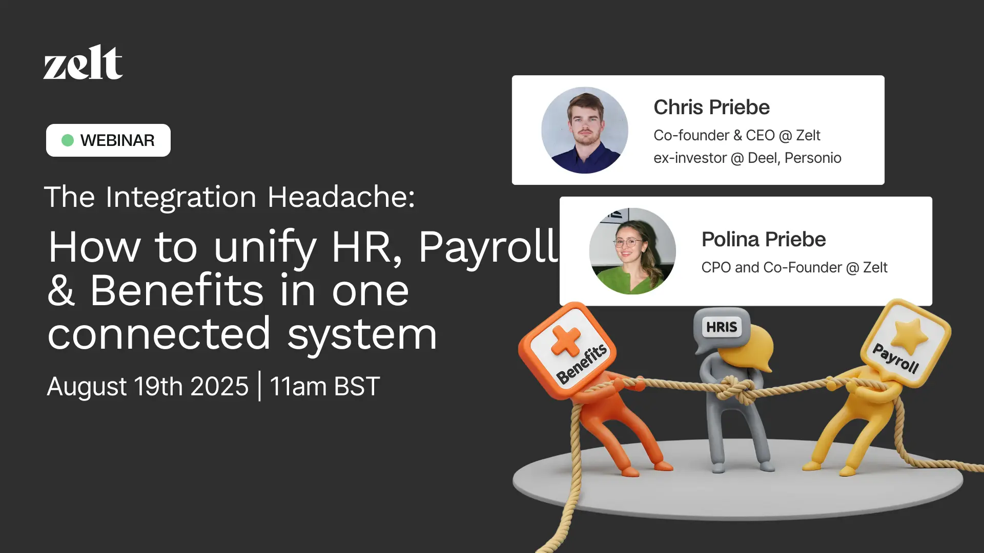 Preview of the recent webinar about unifying HR, payroll and benefits management.