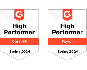 g2 badge core hr and payroll