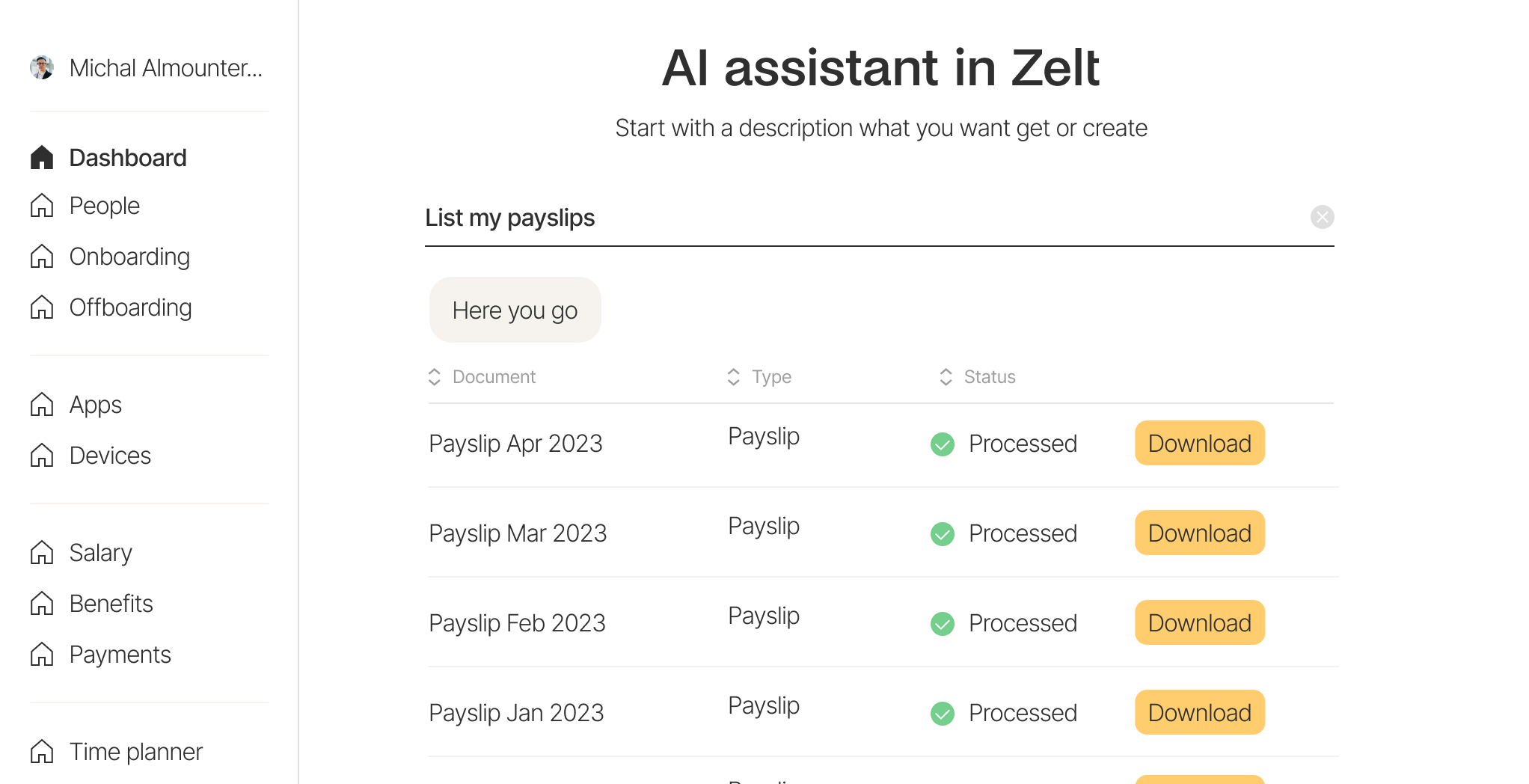 chart showing the results of a ChatGPT prompt