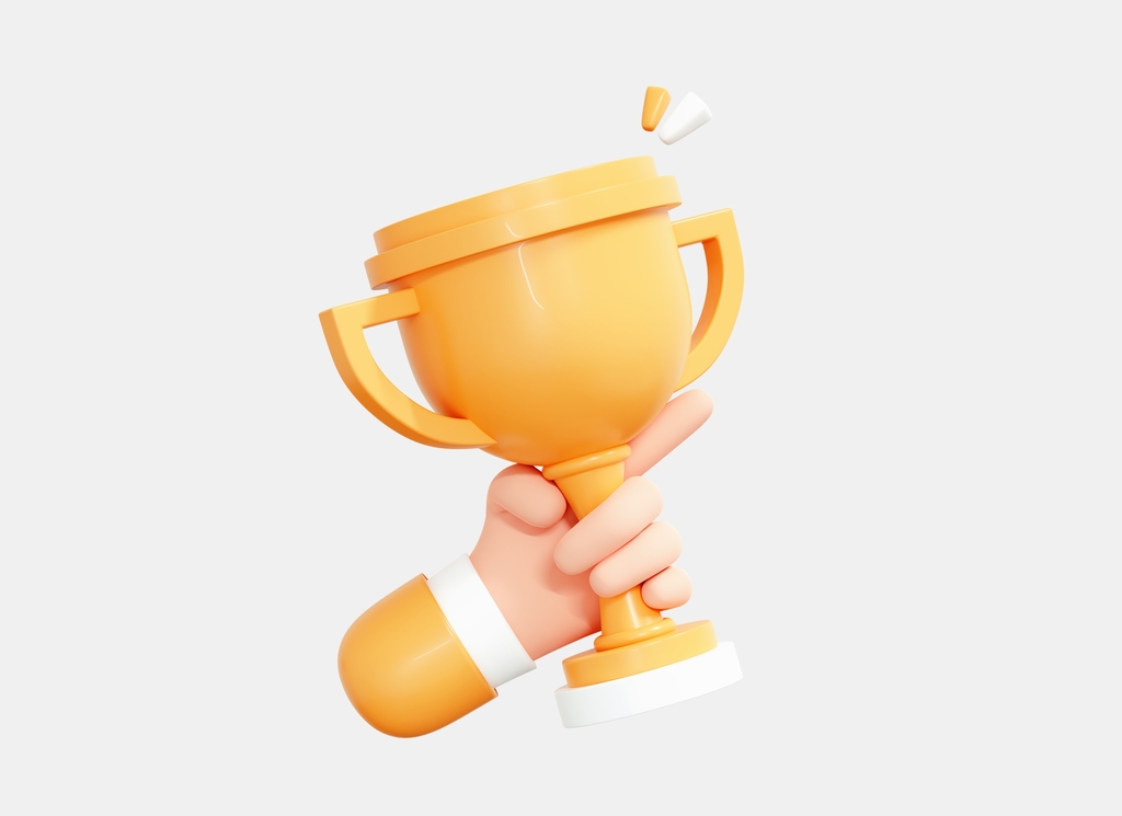 employee development trophy